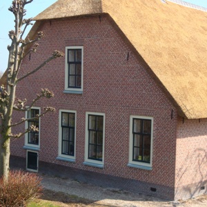 Gevelrenovatie monumentale boerderij